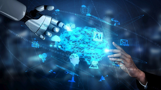 键盘上的自动技术 概念机器人与任务处理的革新之道